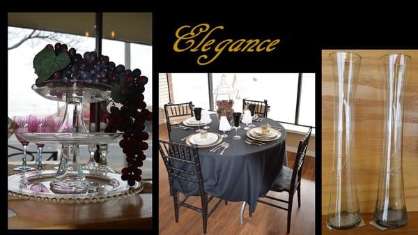 Elegant Dining for any occasion.