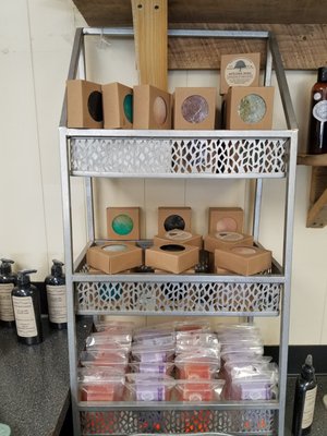 Artisan soap for thier scent as well as overall benifits.