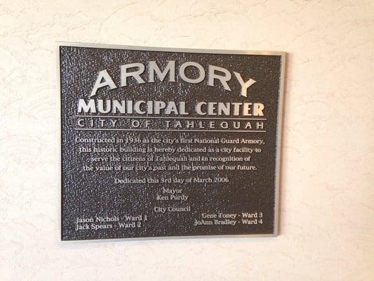 Armory Municipal Center