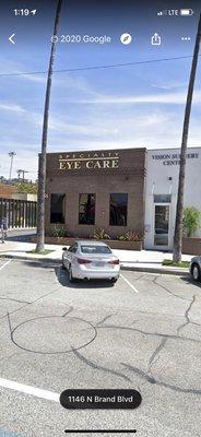 Specialty Eye Care -- 1146 North Brand Boulevard, Glendale, CA., 91202