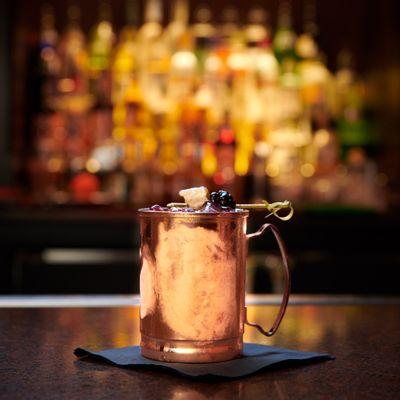 product photography of a specialty mixed drink promotion for the House of Blues' Foundation Room