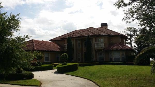 Before Roof Cleaning