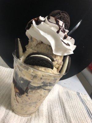 Delicious ore sundae