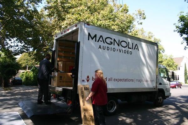 Magnolia Delivery Truck