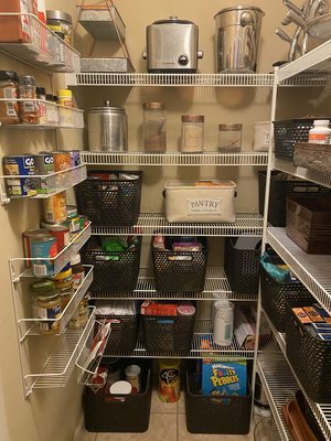 Pantry Organization