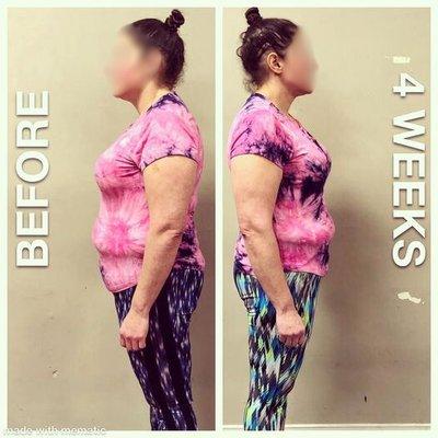 4 week transformation female