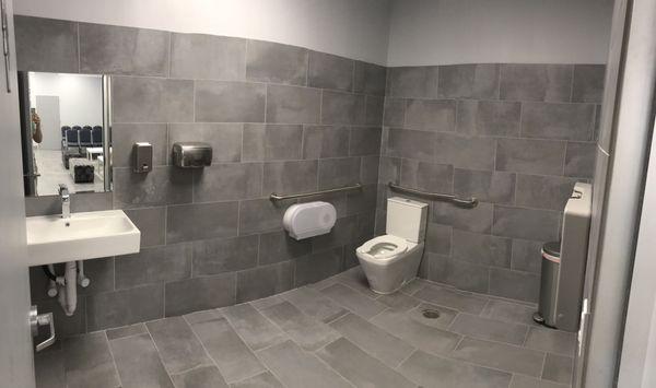 Large, Clean Restrooms