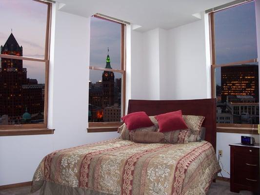 Bedroom with a view!