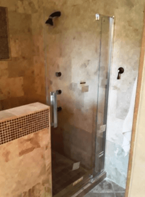 Ace Handyman Services Greater Land O Lakes shower door install