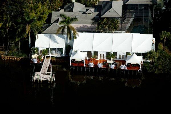 Eventmakers specializes in placing tents and other rental items where YOU need them!