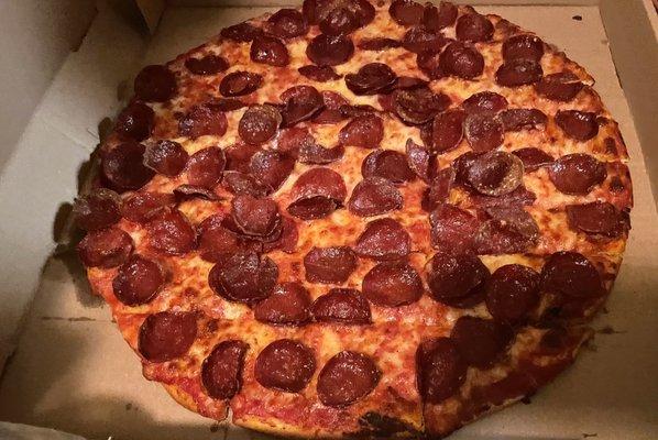 16-inch All Beef Pepperoni