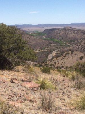 View from Indian Lodge trail