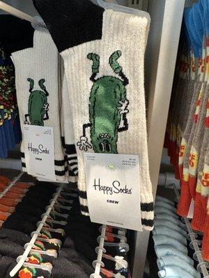 Pickle socks. Hehe!