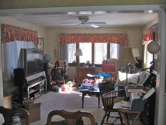 Family Room remodel (before)