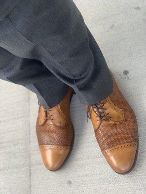 Allen Edmonds shoes - after repair