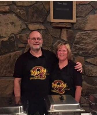 Tom and Brenda Moody opened Moody Q in August 2015. We truly love to cook and entertain. We would love to cater your event.