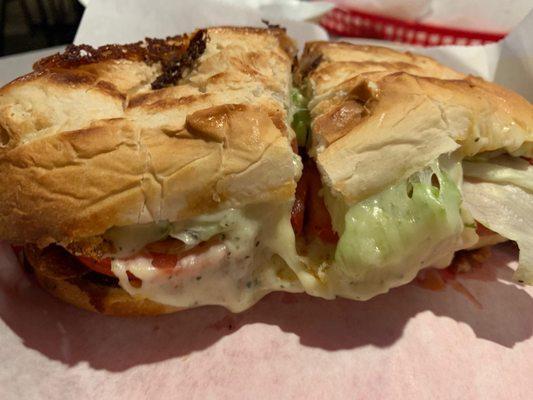 Italian sub, very good!