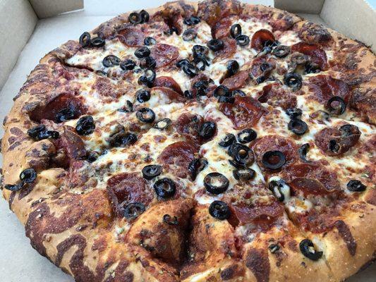 Pepperoni with Olives