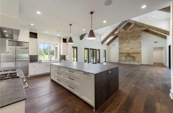 Iron Moss Neolith Countertop Installation.