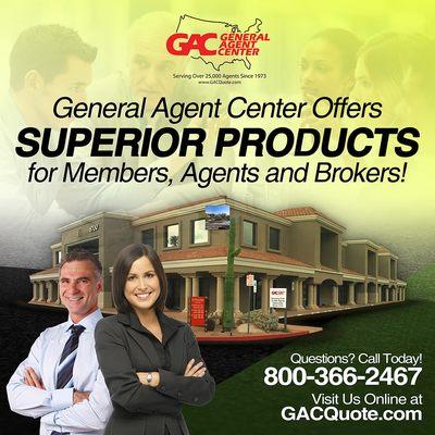 GAC - Superior Products for Members, Agents and Brokers.