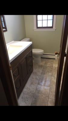 Bathroom remodel