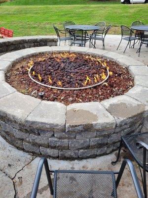 Cozy firepit