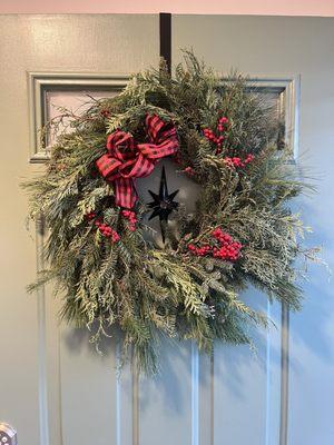 Christmas wreath!