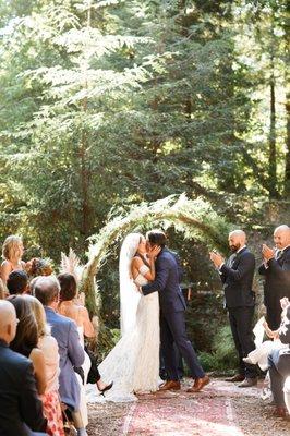 Redwood Ceremony at Ventana in Big Sur.