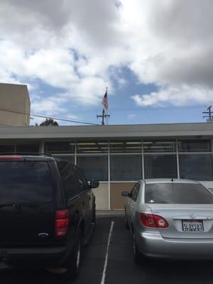 Flying our Flag proudly over the union hall