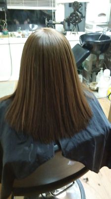 After Keratin Treatment