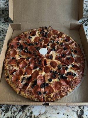 Large Pepperoni & Olive