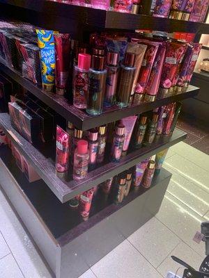 Lots of perfume options