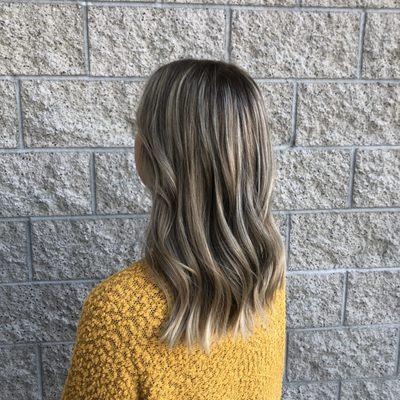 Outstanding hair color and cut