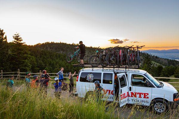 Golden Hour Shuttles on Mt. Ascension