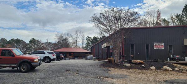 This place is tucked in the back of Contemporary Kitchens, Inc.