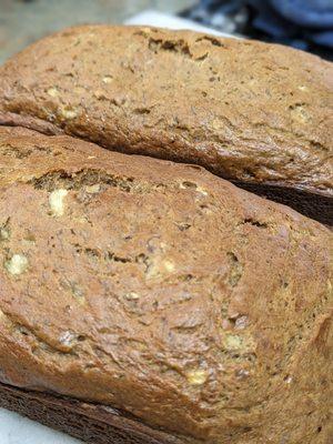 Banana walnut bread