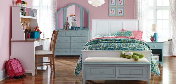 Bedroom furniture from John Thomas Select Custom Furniture at Daniels'Homeport Coastal Furnishings on the Outer Banks.