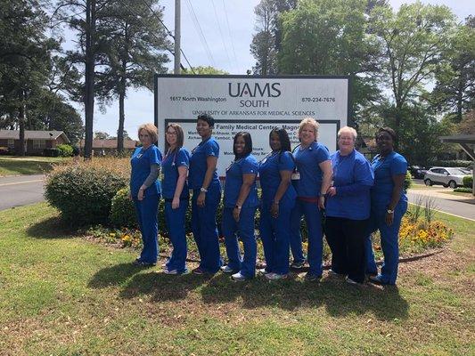 UAMS South Family Medical Center nurses