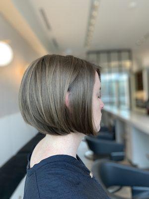 Cut and style by Crystal Imperato @hairlover603