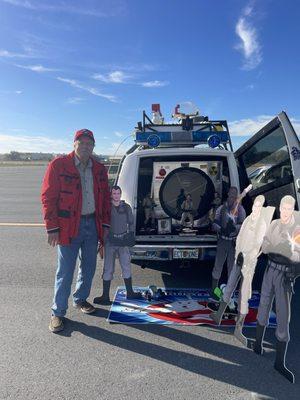 Ghostbusters replica  car.