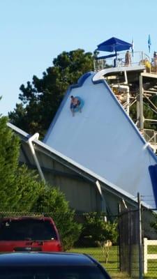 Great White Slide view from parking lot.