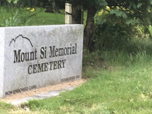 Mt. Si Memorial Cemetery