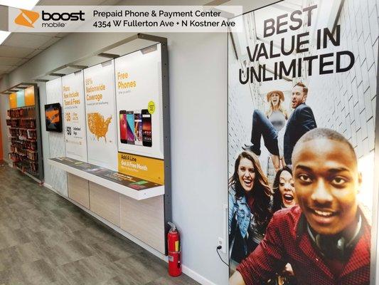 iPhone | Payment Center | Free Phones Available at Boost Mobile 4354 W Fullerton Ave, Chicago IL 60639