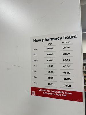 Pharmacy Hours