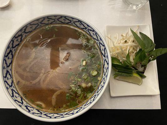 Spicy lemongrass pho