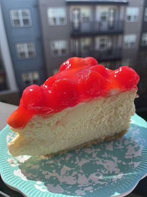 Cherry cheesecake