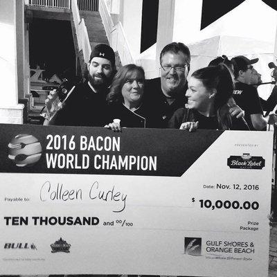 World Food Championships $10,000.00 winner November 2016 with my family.