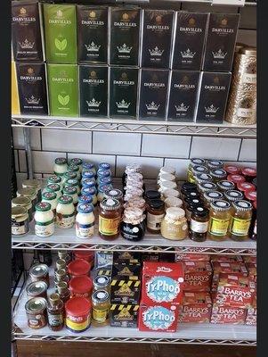 We have teas, marmalades, creams and more!