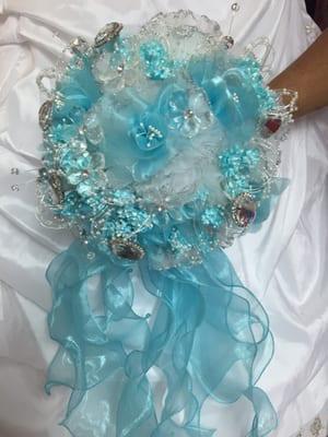 Custom silk bouquet