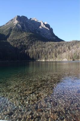 Redfish Lake less than an hour North of Sun Valley